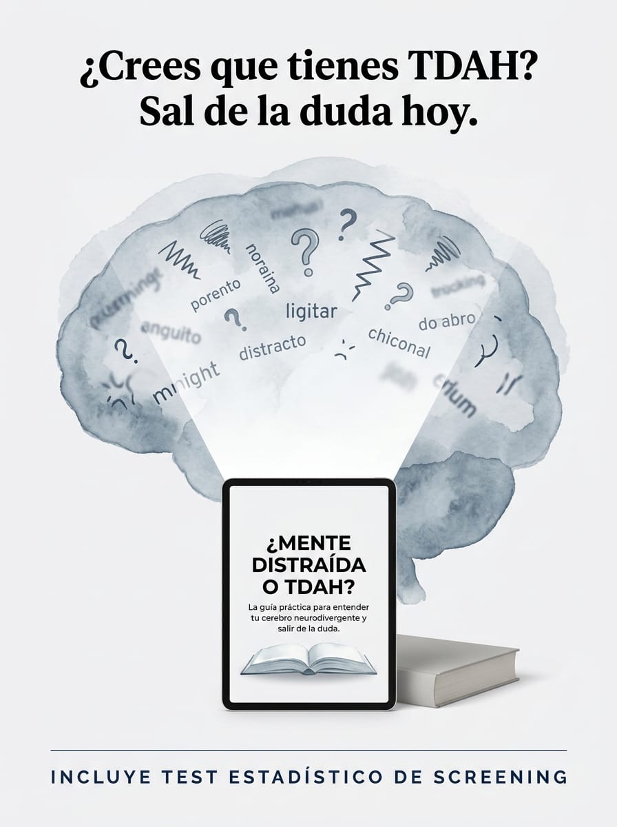 Mente DISTRAÍDA o TDAH? Te lo preguntaste?